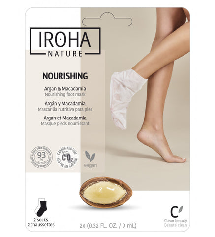 Mains et pieds. Chaussettes masque nourrissant - IROHA NATURE}