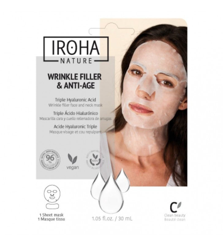Masques pour le visage. Wrinkle Filler & Anti-Age - IROHA NATURE thumbnail