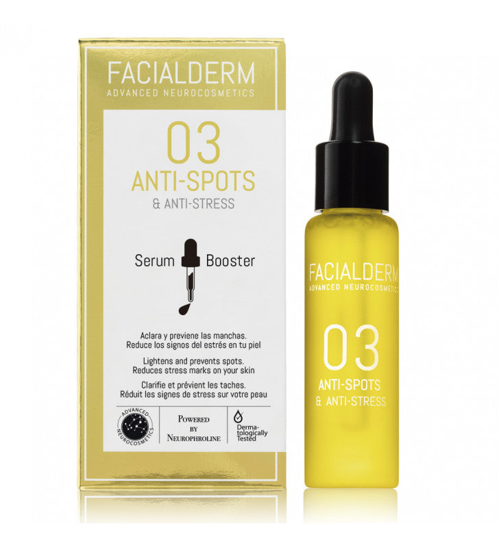 Sérum Booster. 03 Anti-spot et anti-stress - FACIALDERM}. thumbnail