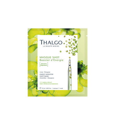 Spiruline Boost. Tir de masque {{099733491f17bb2e98bd51bd33838c0dd}} Énergie - Thalgo}.